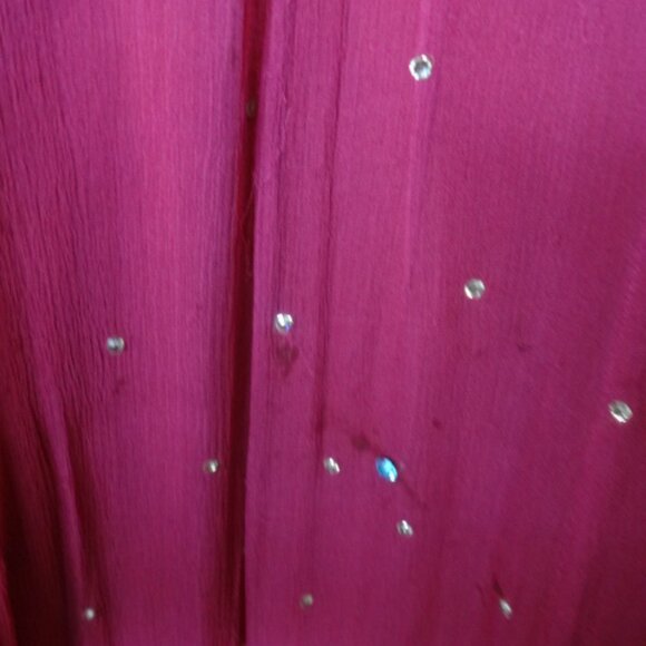 Long Dress Desi Pakistani /  Indian Dress Small (3 pcs) - Picture 5 of 7